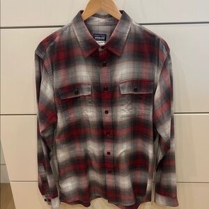 Patagonia Red and Black Checkered Shirt